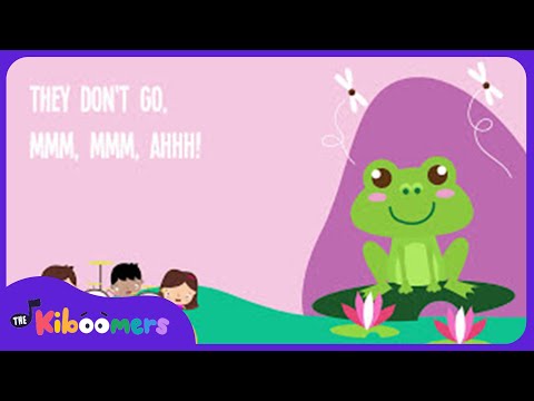 Little Green Frog Lyric Video - The Kiboomers Preschool Songs & Nursery Rhymes