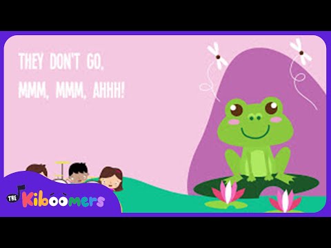 Little Green Frog Song | Nursery Rhyme | Went The Little Green Frog One Day | The Kiboomers