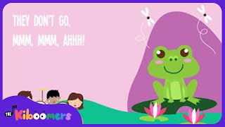 Little Green Frog Song | Nursery Rhyme | Went The Little Green Frog One Day | The Kiboomers