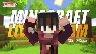 Minecraft Best Survival Public SMP | MCPE + Java SMP | Minecraft Live | #minecraftlive