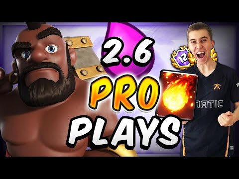 UNBREAKABLE DEFENSE! Pro Plays w/ 2.6 HOG RIDER CYCLE DECK  — Clash Royale