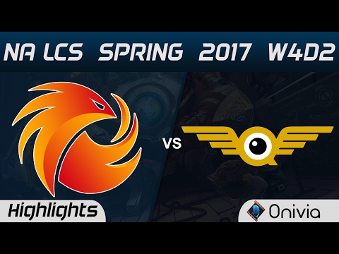 P1 vs FLY Highlights Game 1 NA LCS Spring 2017 W4D2 Phoenix1 vs FlyQuest