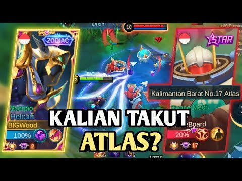 HELCURT BEST BUILD 2022 - HELCURT KU TIDAK TAKUT ATLAS - MLBB