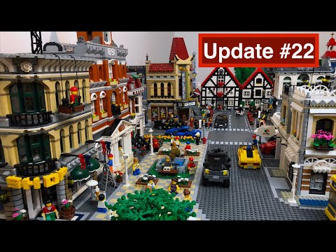 Bau einer Legostadt Teil 22. - Innenarchitektur