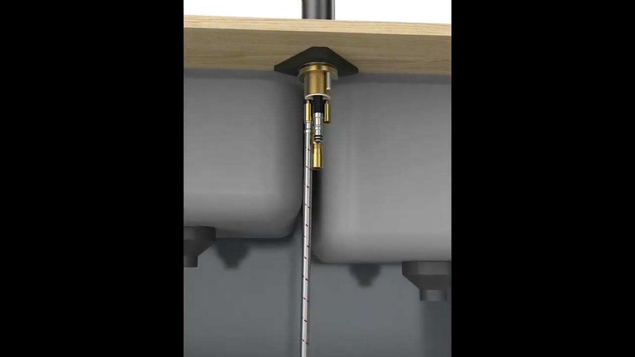 Pull Out Kitchen Mixer Installation Faucets Black