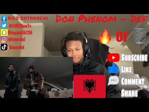 AMERICAN REACTION TO ALBANIAN DRILL Don Phenom - Def (Prod. By Edward Skera) | LMERicoTv Reaction