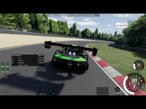 I Beat the Scintilla Record Around Nordschleife, Again - BeamNG Drive Multiplayer