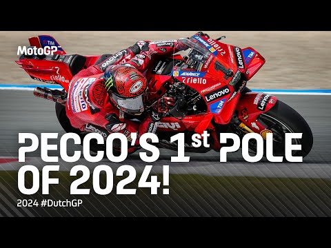 バニャイアのポールラップ動画 MotoGP2024 第9戦オランダGP(TT・サーキット・アッセン)