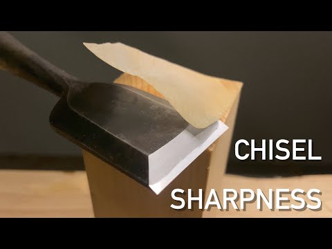 Amazing Japanese chisel.
