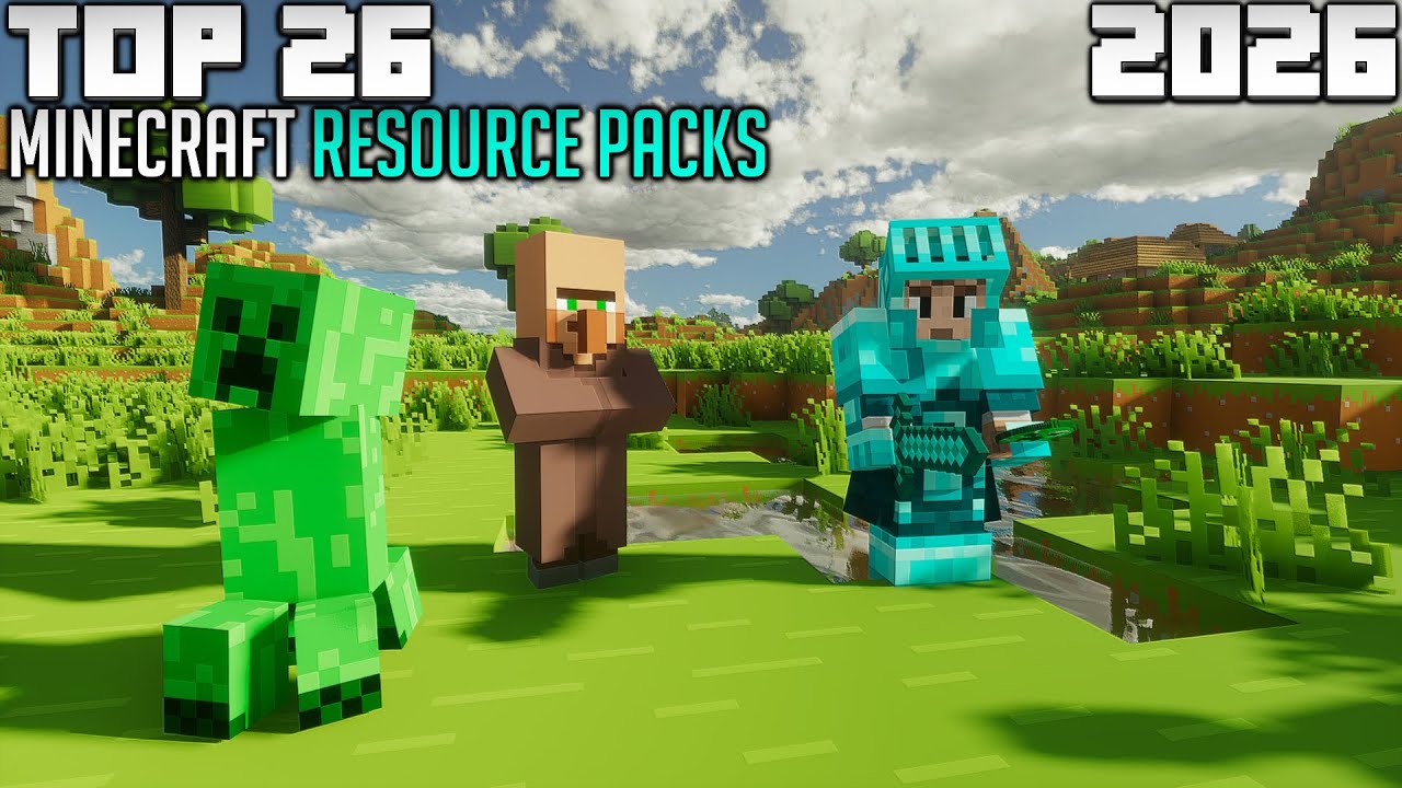 TOP 26 Best Minecraft Texture Packs for 2026