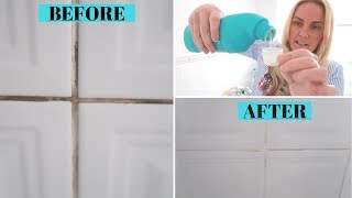 How to clean dirty grout lines the SAFE way! Toni Interior
