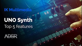 Video thumbnail for IK Multimedia UNO Synth - Top 5 Features by ADSR Music Production Tutorials