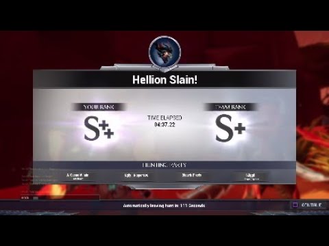 Dauntless Hellion Hunt (Repeaters) Molten Core Build