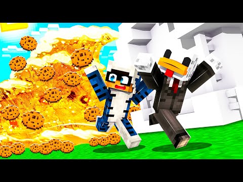 ONDA GIGANTE DI BISCOTTI CONTRO BASE DI LATTE - MINECRAFT ITA
