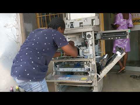 Canon ir ADV5035 General Maintenance and correction of E0074 and E0020