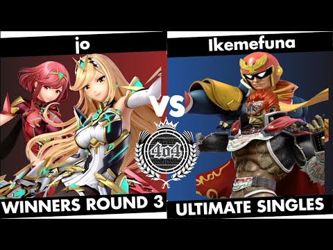 4o4 Smash Night 31 - EVC| jo (Mythra, Pyra) vs BGC| Ikemefuna (Capt. Falcon, Ganondorf) - Winners R3