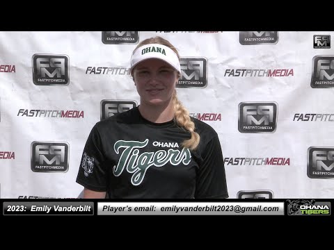2023 Emily Vanderbilt 4.28 GPA Committed CSU Monterey Bay - First Base Softball Skills Video