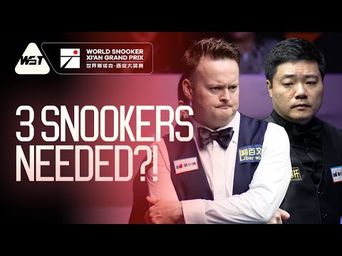 THREE SNOOKERS! 🤯 | AMAZING FRAME between Shaun Murphy and Ding Junhui | Xi'An Grand Prix 2025