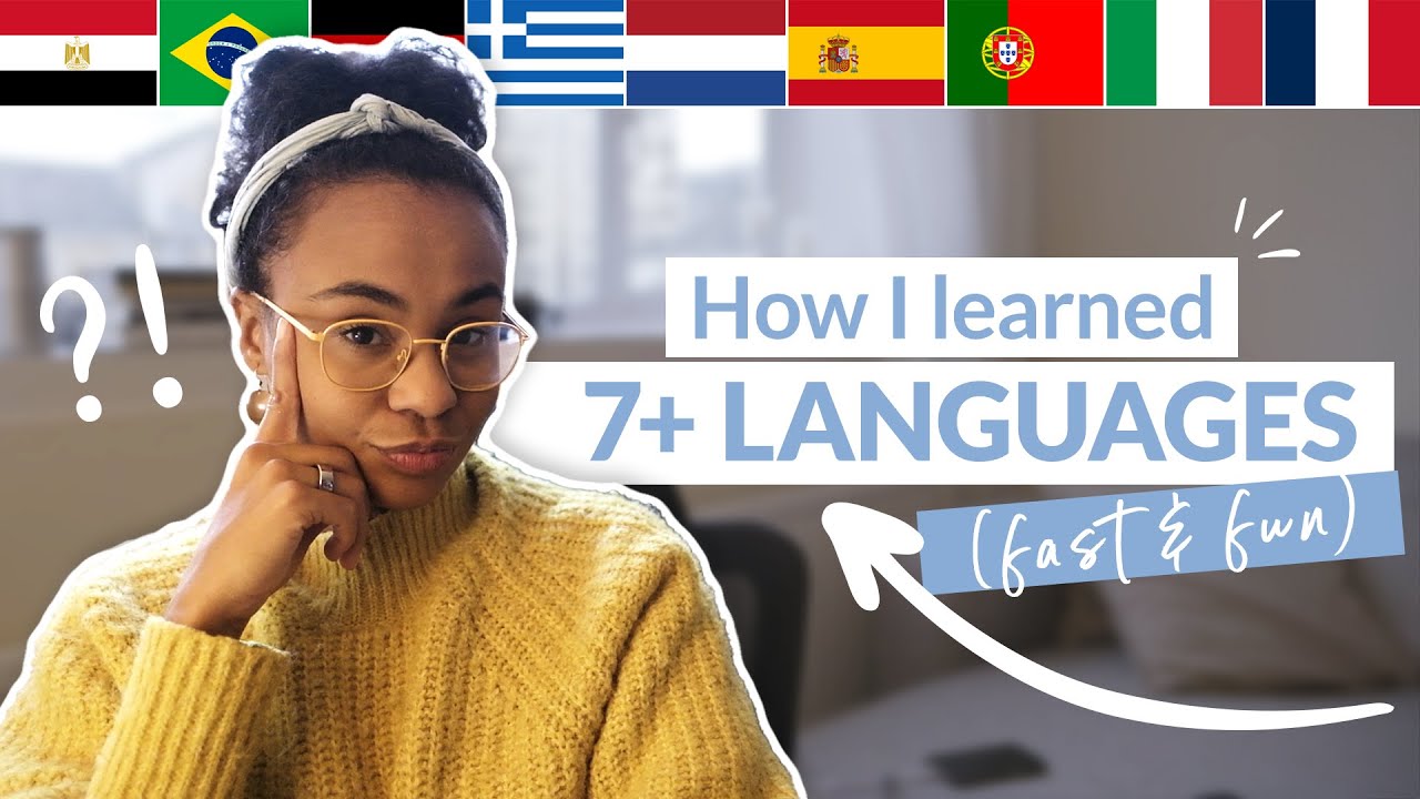 How I Learn Languages Fast (I speak 7+)