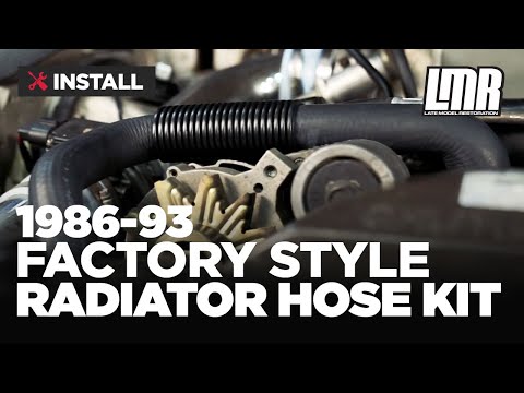 1986-1993 Mustang Factory Style Radiator Hose Kit - Install & Review