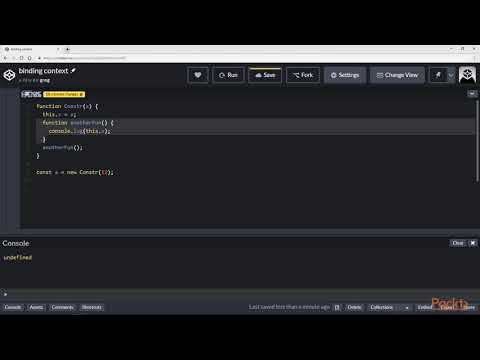 Cracking the Coding Interview OOP ‘This in JavaScript and Binding the Context | packtpub com