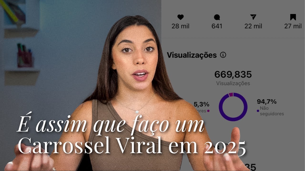 COMO FAZER POST CARROSSEL Instagram no Canva em 2025 | Carrossel Fácil e Viral