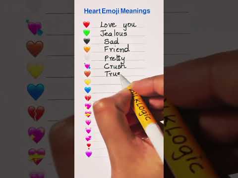 Heart Emoji Meanings ❤️ | What Each Color Heart Symbolizes