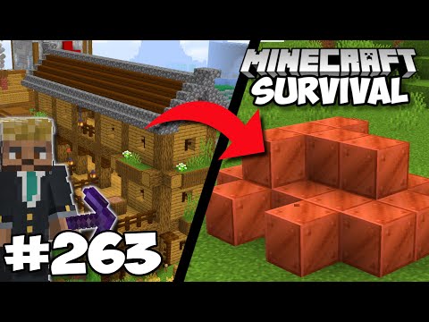 Making A Simple COPPER FARM In Minecraft - Minecraft Survival (#263)