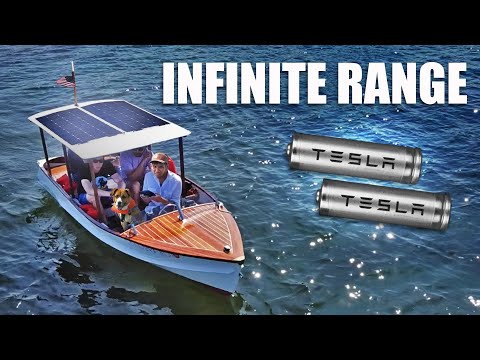Making A SOLAR electric boat (infinite range)