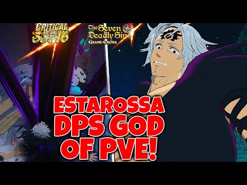 The NEW DPS DEMON for PVE!! FULL UR GEAR ESTAROSSA HITS TOO HARD!! | Seven Deadly Sins: Grand Cross