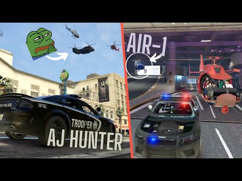 The Littlemans outplay the entire PD in INSANE Helicopter Chase (multiple POVs)
