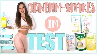 Diät / Abnehm Shakes im TEST - Almased, Yokebe und Co.