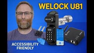 WELOCK U81 Smart Lock Review and Setup, Fingerprint, NFC, Home Assistant and HomeKit