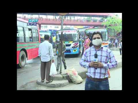 ফার্মগেট থেকে লকডাউনের খবর জানাচ্ছেন রাসেল খান