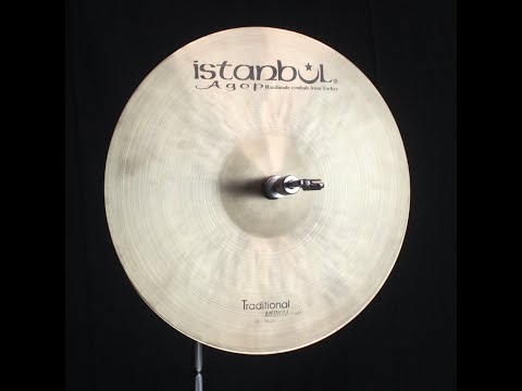 Istanbul Agop 13" Traditional Medium Hi Hats - 791g/896g (video demo) image 2