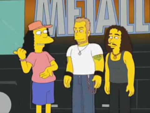 Metallica in The Simpsons