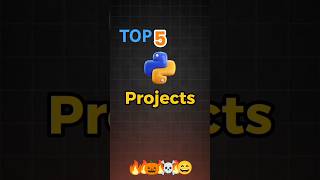 Top 5 Python Projects  | 😄 #coding #programming
