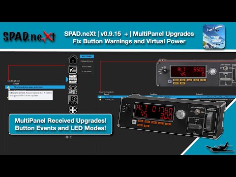 MSFS | SPAD.neXt | v0.9.15 + | MultiPanel Upgrades and Fixes