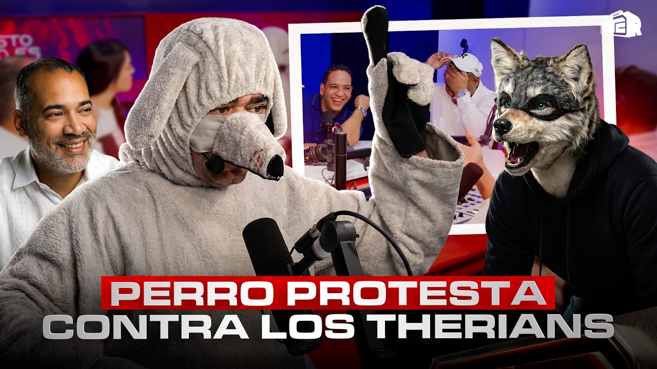 ¡ATENCIÓN HUMANOS! PERRO PROTESTA CONTRA LOS THERIANS POR USURPADORES