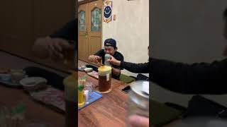 樫内利政 撮影　津風呂湖カップ直前ミーティングと懇親会です