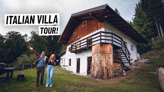 Traveling To Our Private ITALIAN VILLA! Full Tour + Camper Van Trip Continues! (Italy)