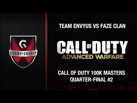 Team Envyus vs Faze Clan - GC's 2015 Call of Duty 100k Summer Masters (QF #2)