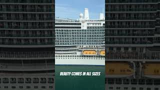 Beauty comes in all sizes. #costacruise #costasmeralda #carnivalcruise #funnelheads #cruiseship #fun