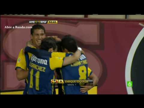América 1 - 1 Real Madrid Gol de Esqueda
