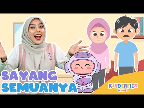 Sayang Semuanya “Satu-Satu aku Sayang Mama” - Lagu Anak dan Balita Indonesia | Kinderflix Music