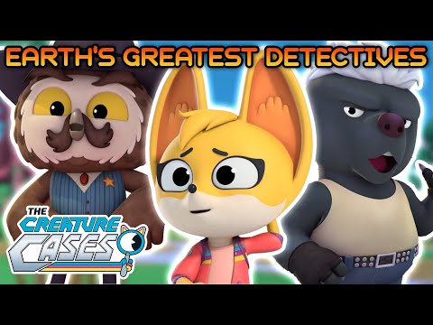 @CreatureCases - 🌍 Earth's Greatest Animal Detectives 🌍 | Earth Day | Compilation | Kit and Sam