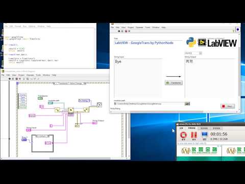 57 Labview Link Python By Pythonnode 2 Googletrans