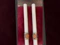 Lilium Complementing Candles- Pair