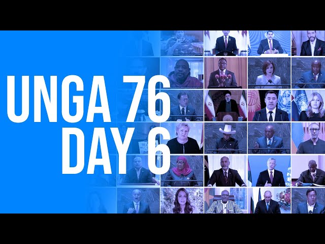 UNGA76: Day 6