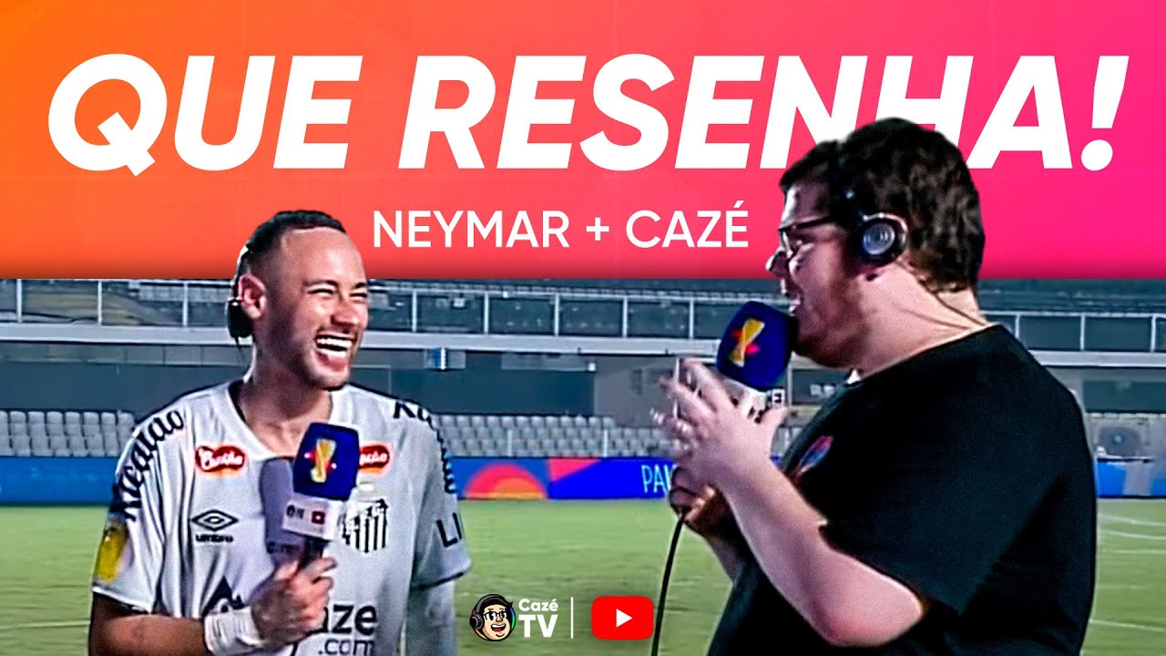 CASIMIRO ENTREVISTA NEYMAR EM SUA REESTREIA PELO SANTOS!